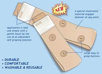 Urocare® Fitz-All® Fabric Leg (Bag) Strap Kit with Buttons, (Contains: Lower #6375 & Upper 6374)