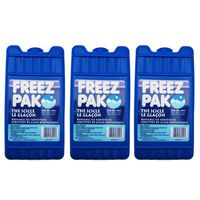 3 Freez Pak The Icicle Ice Pack Reusable Freeze Cold Pain Relief Sprains Sports