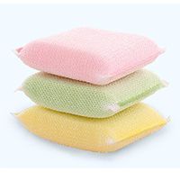 Exteren Cleaning Sponges Universal Sponge Brush Set Kitchen Cleaning Tools Helper Cleaning Tools (Random)