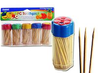 Toothpick with Flower Bottle5 pcs x150T.P, Case of 96