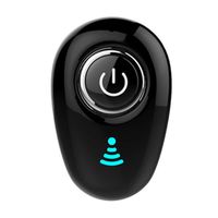 Gilroy Bluetooth Earbud, Single Wireless Earphone, Mini Bluetooth Headset Hands-Free Car Headphone, Bluetooth Earpiece for Smart Phones PC TV Audiobook Black