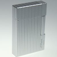 S.T. Dupont Gatsby Chrome & Herringbone Pattern