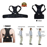 Magnetic Therapy Posture Corrector Brace Shoulder Back Support Belt for Men Women Braces & Supports Belt Shoulder Posture (Size L)