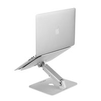 SKYZONAL Laptop Stand New Design Aluminum Height Adjustable Desk Armrest Computer Arm Support PC Tablet Mount Desktop Tablet Stand for Computer PC Notebook MacBook Ipad