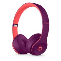 Beats Solo3 Wireless On-Ear Headphones - Beats Pop Collection - Pop Magenta (Renewed)