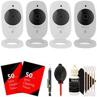 Four VIV-IPC-113N IP CAM. 1.3MP W/110 Angle Night Vision + Lens Pen + Dust Blower + 100 Lens Tissue + 3pc Cleaning Kit
