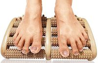 Xiangtat Dual Foot Massager Roller (Large). Relieve Plantar Fasciitis, Stress, Heel, Arch Pain - The Original - Shiatsu Acupressure Relaxation. Full Instructions/Reflexology Chart.