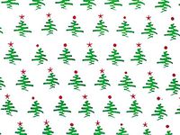 Christmas Print Cello Bags - Holiday Tree 6x3-1/4x13-1/2" Cello Bags 1.2 mil (2 Packs; 100 Bags Per Pack) - WRAPS-C7BHT