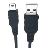 Hi-Speed  USB 2.0 A Male to Mini-b 5 Pin Cable  9FT