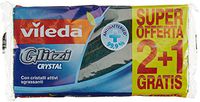 Vileda Glitzi Crystal Cleaning Scourer (Pack of 3)