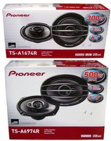 PIONEER TS-A1674R 6.5" + TS-A6974R 6x9 Speakers Package