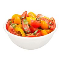 Cold Salad Bowl - PET Plastic Salad Bowl - White - 7.4 oz - Durable & Recyclable - 200ct Box - Restaurantware