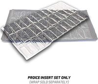 Pro Ice Insert Set for Knee, Back, Elbow, Multi-Purpose Cold Therapy Wrap - PI 401 Ice Pack Insert Only