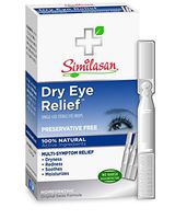 Similasan Preservative-Free Dry Eye Relief Eye Drops, .014-Ounce Single-Use Droppers in 20-Count Boxes by Similasan