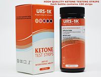 200 Pack (2 Bottles) of Ketone Test Strips - Professional Grade - Ketogenic, Paleo, Atkins Diets