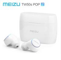 Meizu POP2 TW50s True Wireless Headphone,Bluetooth 5.0 Stereo IPX5 Waterproof in-Ear Sports Earphones,Earbuds with Built-in Mic & Noise Cancelling & Portable Wireless Charging Case Headset