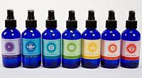 New Moon Beginnings Chakra Spray Set - Balancing Body Mist & Aromatherapy Spray, 100% Organic Essential Oils (4 oz)