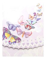 for Arts Sake Carol Wilson Embossed Purse Pads Note Pad (Butterfly)