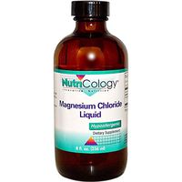 Nutricology Magnesium Chloride Liquid - 8 fl oz - Reduce Stress - Fight Fatigue - Reduce Muscle Soreness