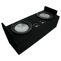 Compatible with 1983-2012 Ford Ranger Extended Cab Truck Harmony A122 Dual 12" Sub Box Enclosure