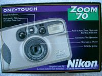 Nikon Zoom 70 One Touch 35mm Film P&S Camera 38-70 mm Zoom