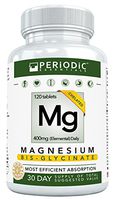 Chelated Magnesium Supplements Bisglycinate • Harvard Studied Absorption • Dual Glycinate Amino Acid Chelate 400mg • Best for Mg Deficiency • Non Laxative • Not Buffered • for Women & Men • USA Made