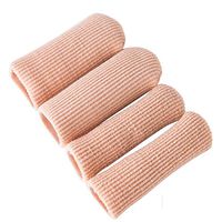 4pcs Silicone Stretched Cuttable Tube Moisturizing Protector for Toe Bunion Corn Callus