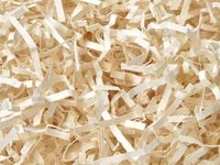 4oz Bag Heavy Duty Ivory Gift Basket Shred Crinkle Paper Grass Filler Bedding nfLG -1757