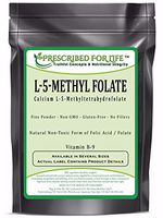 MethylFolate (L) - Natural 5-MethylTetraHydroFolate Vitamin B-9 Pure Folic Acid Powder, 4 oz (113 g)