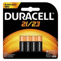 Reg Duracell MN21B4PK CopperTop Alkaline Batteries with Duralock 21/23 4/Pk