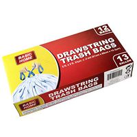 DD 422733 13 Gallon Tall Kitchen Drawstring Garbage Bags Case Pack 48 party-supplies, Multicolor