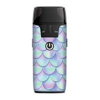 IT'S A SKIN Decal Vinyl Wrap for Aspire Nautilus AIO Pod System Vape Sticker Sleeve Cover/Mermaid Scales Blue Pink