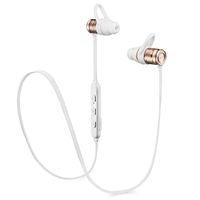 [Newest 2019] Wireless Workout Bluetooth Earbuds for Running and Gym - Sports Bluetooth Headphones with Microphone - HD Stereo - Magnetic Earphones - Lightweight Wireless Earphones for Women Men