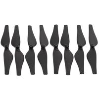 Cinhent Drone Accessories Kit, 8 PCS Quick Release/Lock Propellers CCW CW Props Blades For DJI Tello Mini Drone, Low-Noise Durable Flying RC Toy Quadcopters Parts, 4 Colors for Choice (Black)