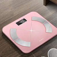 GYZ Body Fat Scale Free APP Smart Body Fat Scale Bluetooth Digital Bathroom Scale BMI Scale Body Composition Display Accurate Health Indicators /+-+/ (Color : Pink)