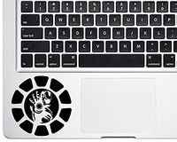 Iron Man Superhero Trackpad Keyboard Macbook Laptop Decal Vinyl Sticker