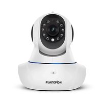Wifi IP Home Security Camera - Pets and Baby Monitor, Free App, for Indoor Surveillance, including 2 Way Audio, 15 Preset Position, Night Vision, Motion Alarm, 4 Privacy Encryption, 1 Year Warranty