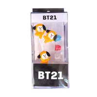 Nuofeng - Kpop BTS Bangtan Boys Earphone Cartoon Earbuds Music Headphones Long Line Headphones Plastic(H03)