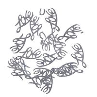 bromrefulgenc Love Heart Confetti Decor,1 Pack Table Party Valentine Surprise Scatters Confetti Love Heart Wedding Decor - Silver Love