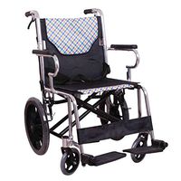 HAMIMI Ultralight Portable Folding Aluminum Alloy Wheelchair Multifunctional Elderly Wheelchair Mobility Wheelchai