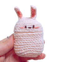 CrazyOwl Cute Cartoon Protective Knit Case Full Protective Cover Skin Compatible with Apple AirPods (# 9)