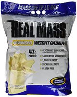 Gaspari Nutrition Real Mass Advanced Weight Gainer, Vanilla Milkshake, 12 Pound