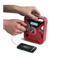 American Red Cross Emergency NOAA Weather Radio with USB Smartphone Charger, LED Flashlight & Red Beacon