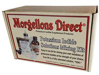 Morgellons Direct Sski Potassium Iodide Solutions Mixing Kit Includes Necessary Tools and pre-Measured Dietary Supplement Potassium Iodide Crystals. Just add Distilled Water.