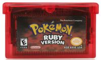 Pokemon Ruby Version for Gameboy Advance Reproduction replica (USA) English