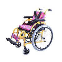 Xiao Jian Children's Wheelchair - Folding Light Disabled Persons' Disability Wheelchair/Child Manual Wheelchair Wheelchair