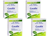 Boiron Gasalia Gas Relief - Homeopathic - Temporarily Relieve Bloating, Pressure and Pain associated with Gas - 60 Tablets (Pack of 4)