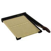 Martin Yale T15 Premier SharpCut 15" Cutting Length Paper Trimmer, Hardened Self-sharpening Stainless Steel Blades Cut Up To 15 Sheets of 20lb. Bond Paper At Once