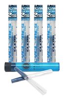 Cyclones Blue Chill Flavored Pre Rolled Cones Clear (4 Packs) with Rolling Paper Depot Doob Tube