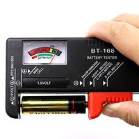 BT-168 AA/AAA/C/D/9V/1.5V Batteries Universal Button Cell Battery Colour Coded Meter Indicate Volt Tester Checker BT168 Power